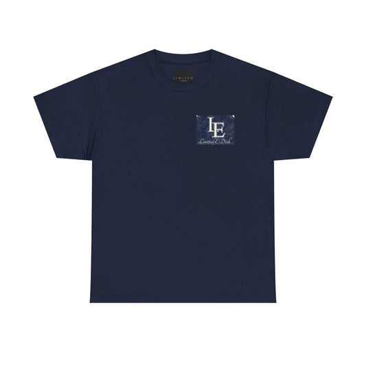 Limited E'dish logo tee in navy blue