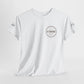 White Logo Tee - Unisex Heavy Cotton