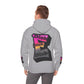 Edish Unisex Hooded Sweatshirt - Big E Design on Front, Back, and Sleeves