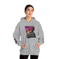 Edish Unisex Hooded Sweatshirt - Big E Design on Front, Back, and Sleeves