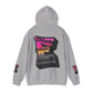 Edish Unisex Hooded Sweatshirt - Big E Design on Front, Back, and Sleeves