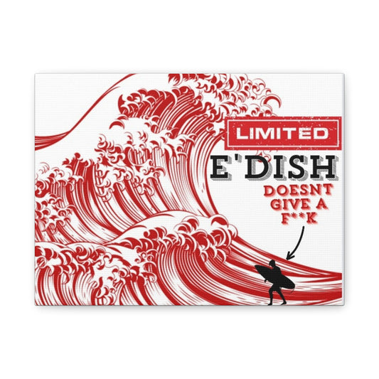 Limited E'dish Matte Canvas, Stretched, 1.25"