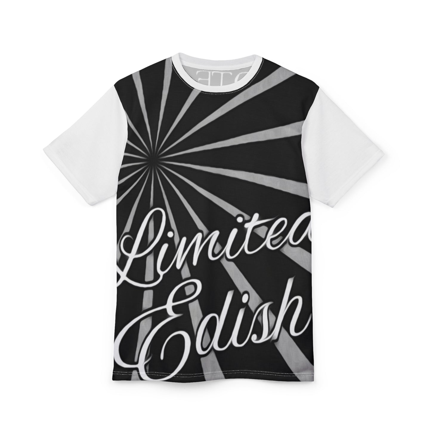 Limited E'dish Tee - Black and White AOP, Unique Graphic Shirt, Stylish Casual Wear, Trendy Gift Idea, Streetwear Top, Fashion [...]