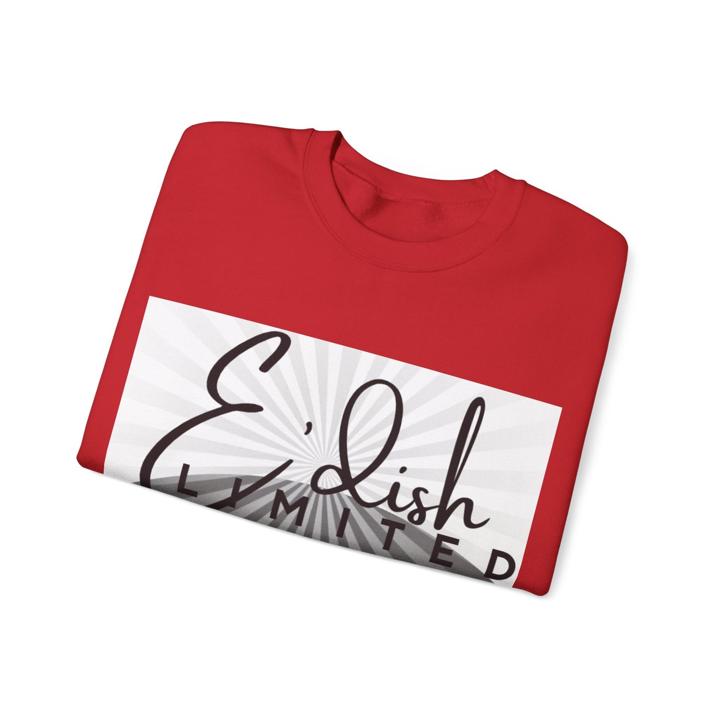 E'dish Limited Edition Sweatshirt, Cozy Streetwear, Gift for Fashion Lovers, Unisex Crewneck, Casual