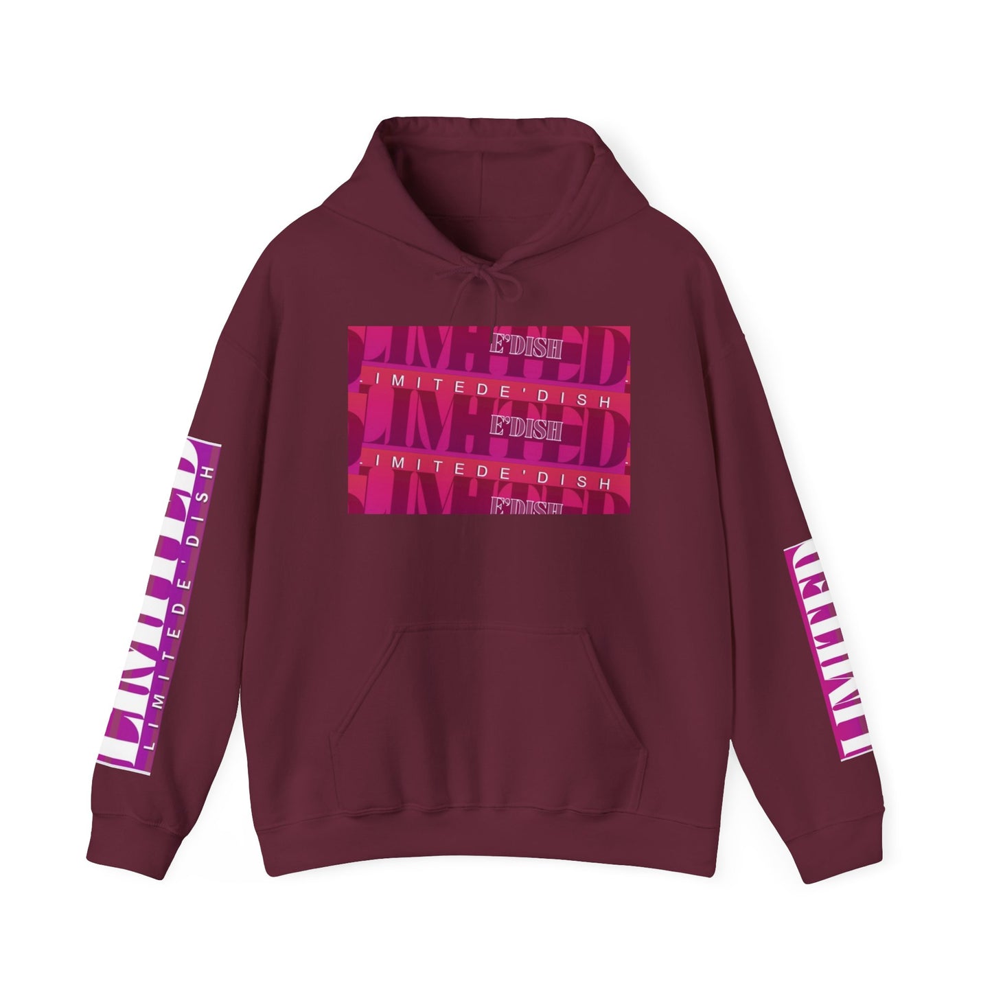 Vibrant Limited E'dish Hoodie, Streetwear Sweatshirt, Unisex Fashion, Casual Style, Gift for Him/Her, Trendy Sweatshirt