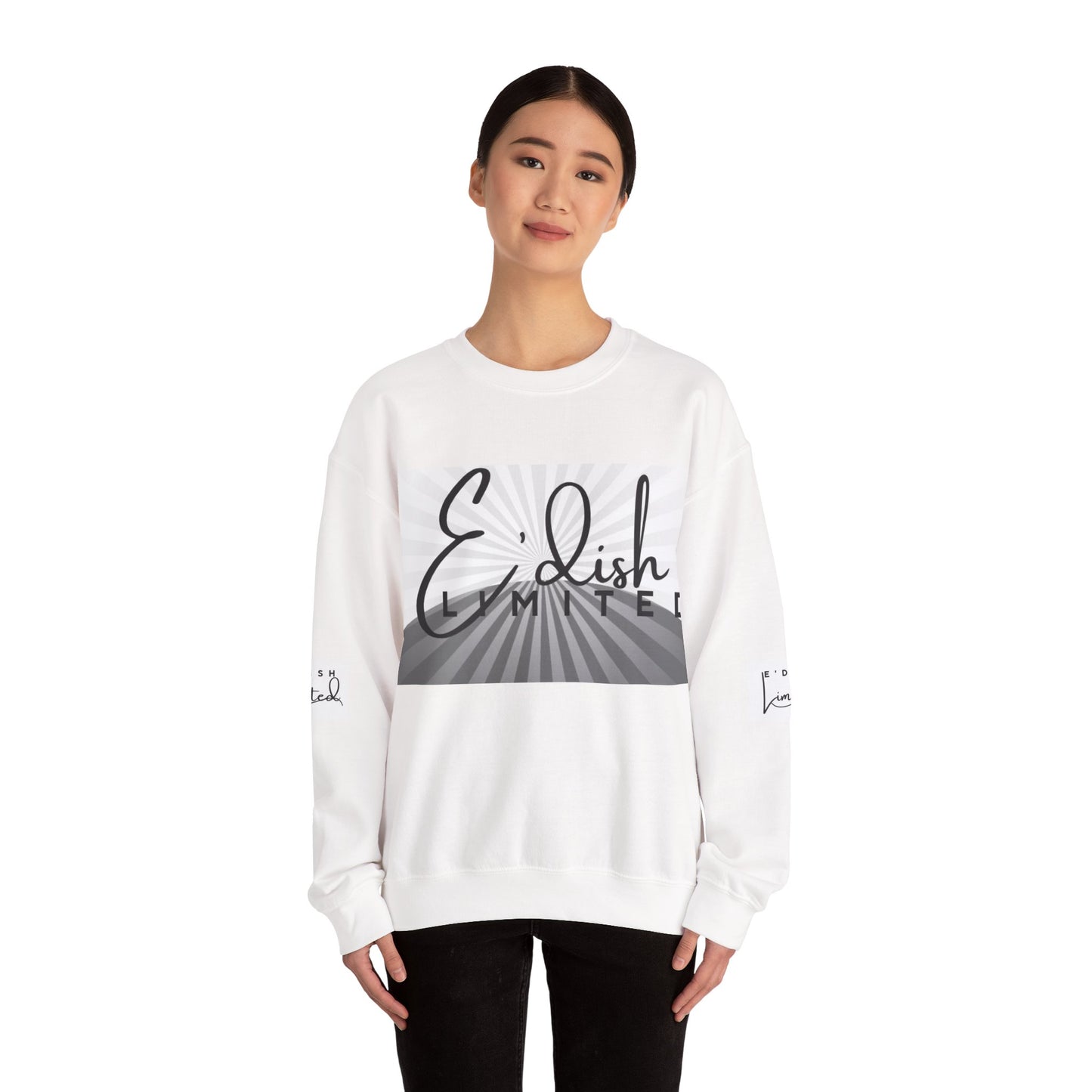 E'dish Limited Edition Sweatshirt, Cozy Streetwear, Gift for Fashion Lovers, Unisex Crewneck, Casual