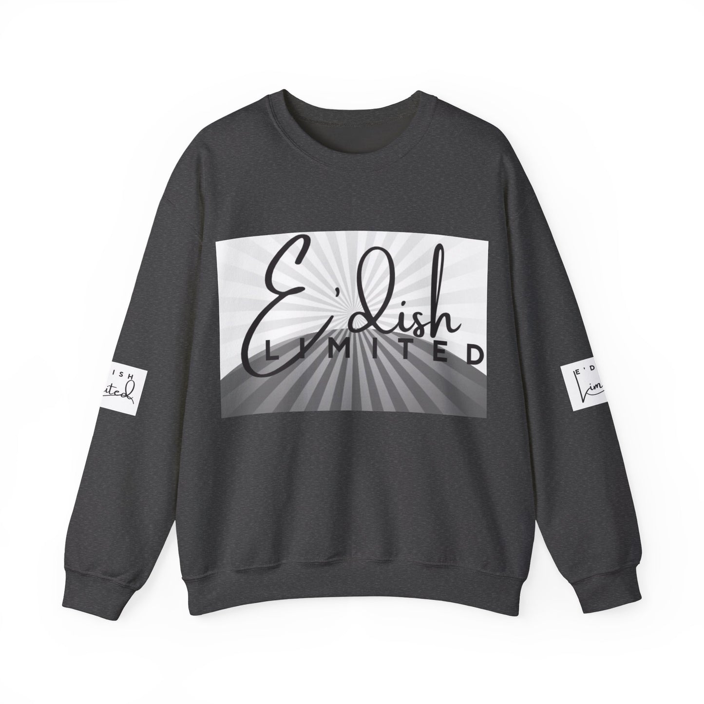 E'dish Limited Edition Sweatshirt, Cozy Streetwear, Gift for Fashion Lovers, Unisex Crewneck, Casual