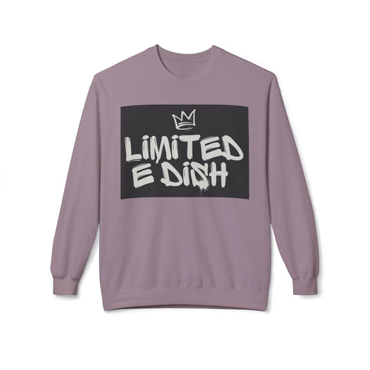 Limited Edition Crewneck Sweatshirt, Comfortable Fleece, Unique Graphics, Unisex Gift, Streetwear Fashion, Casual Wear