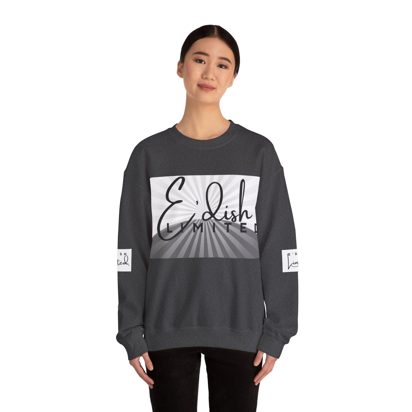E'dish Limited Edition Sweatshirt, Cozy Streetwear, Gift for Fashion Lovers, Unisex Crewneck, Casual