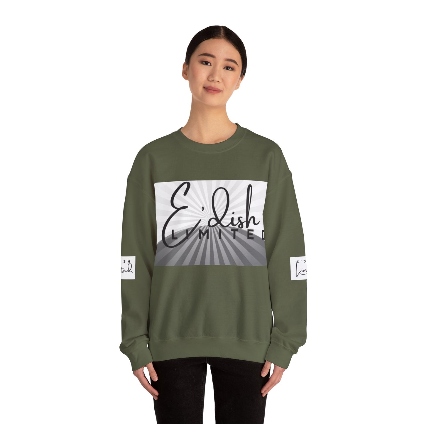 E'dish Limited Edition Sweatshirt, Cozy Streetwear, Gift for Fashion Lovers, Unisex Crewneck, Casual