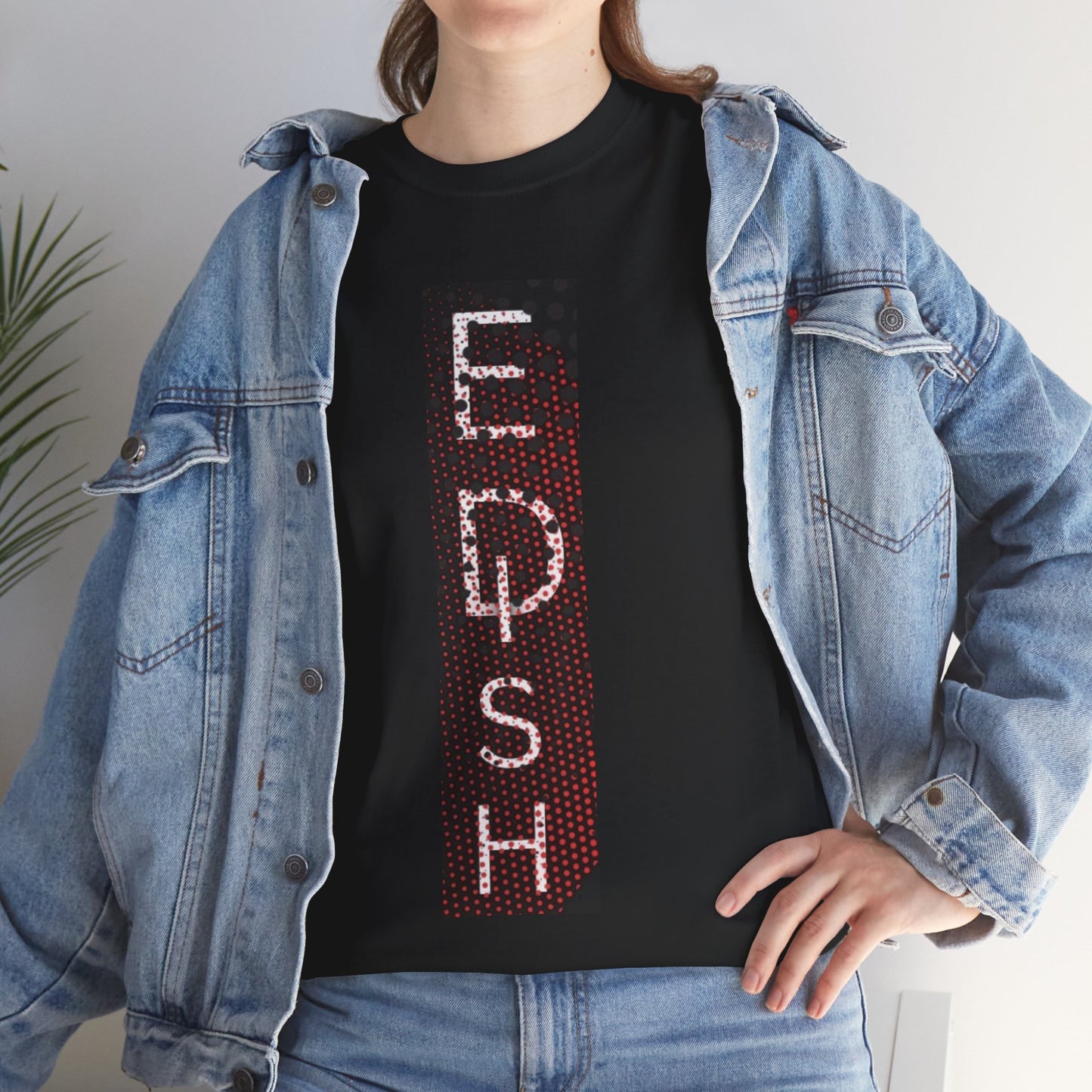 Limited E'dish tee front and back logo