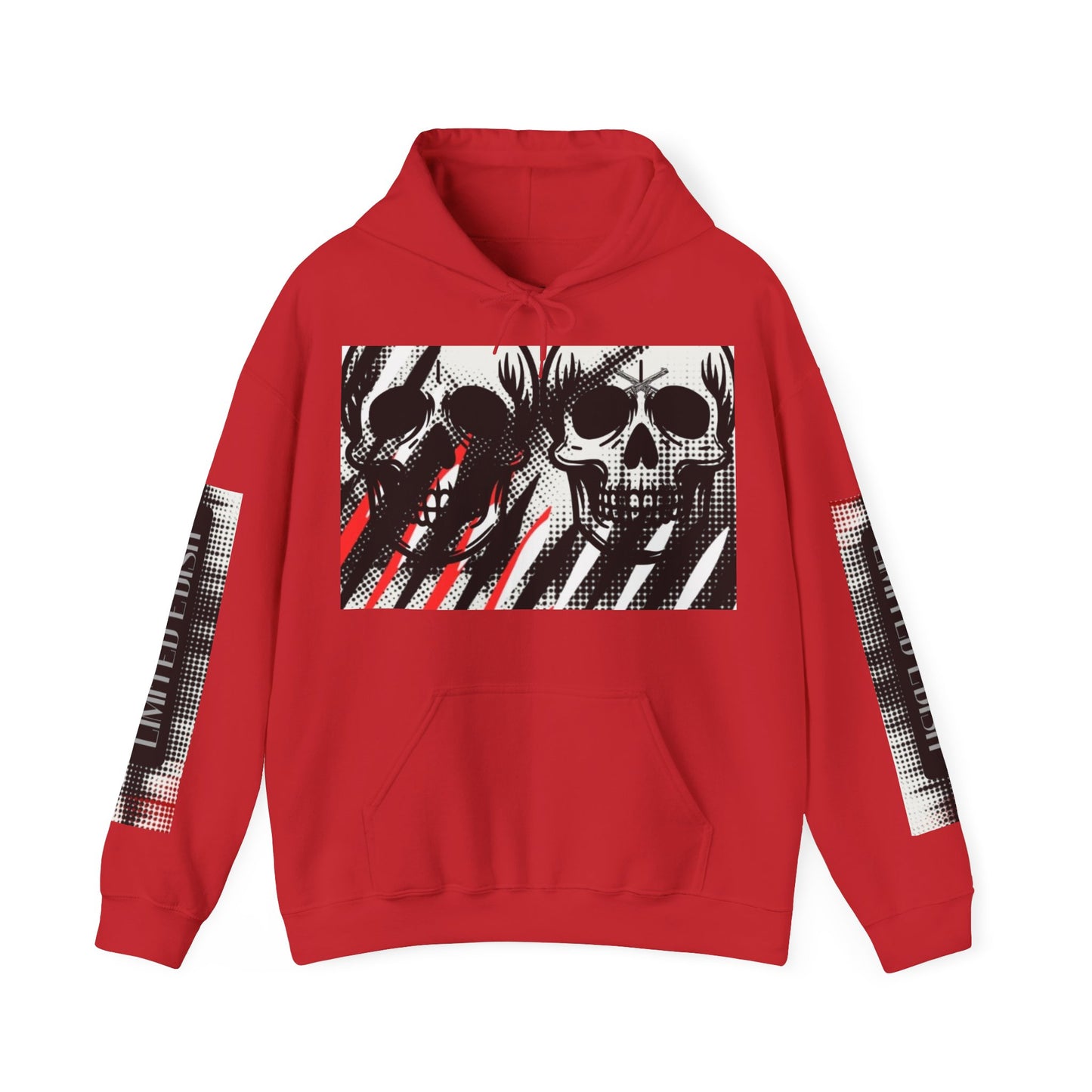 Limited E'dish skull hoodie
