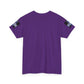 Edish Unisex Tee with Purple Cross Design