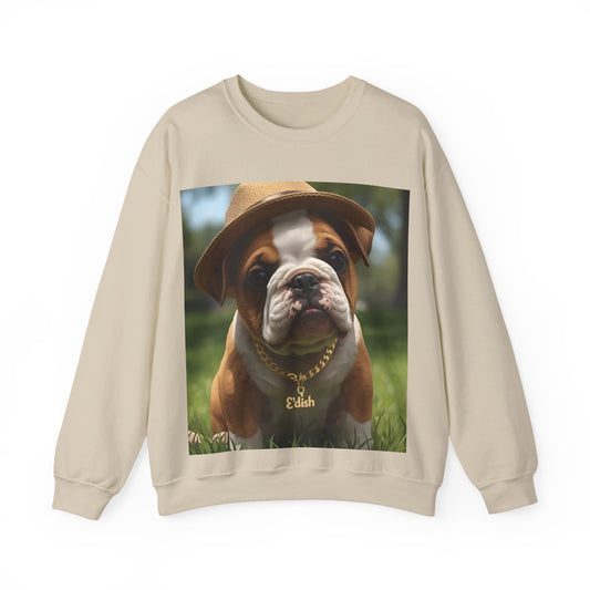 Bulldog Charm Sweatshirt | Perfect Gift for Dog Lovers | Cozy Casual Wear | Pet-Themed Apparel | Ideal for Birthdays & Everyday Wear