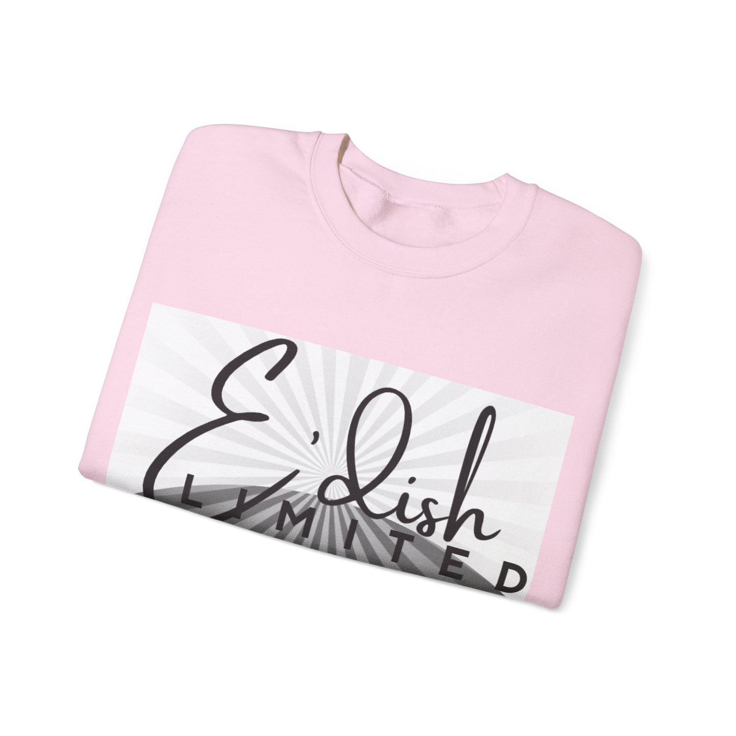 E'dish Limited Edition Sweatshirt, Cozy Streetwear, Gift for Fashion Lovers, Unisex Crewneck, Casual