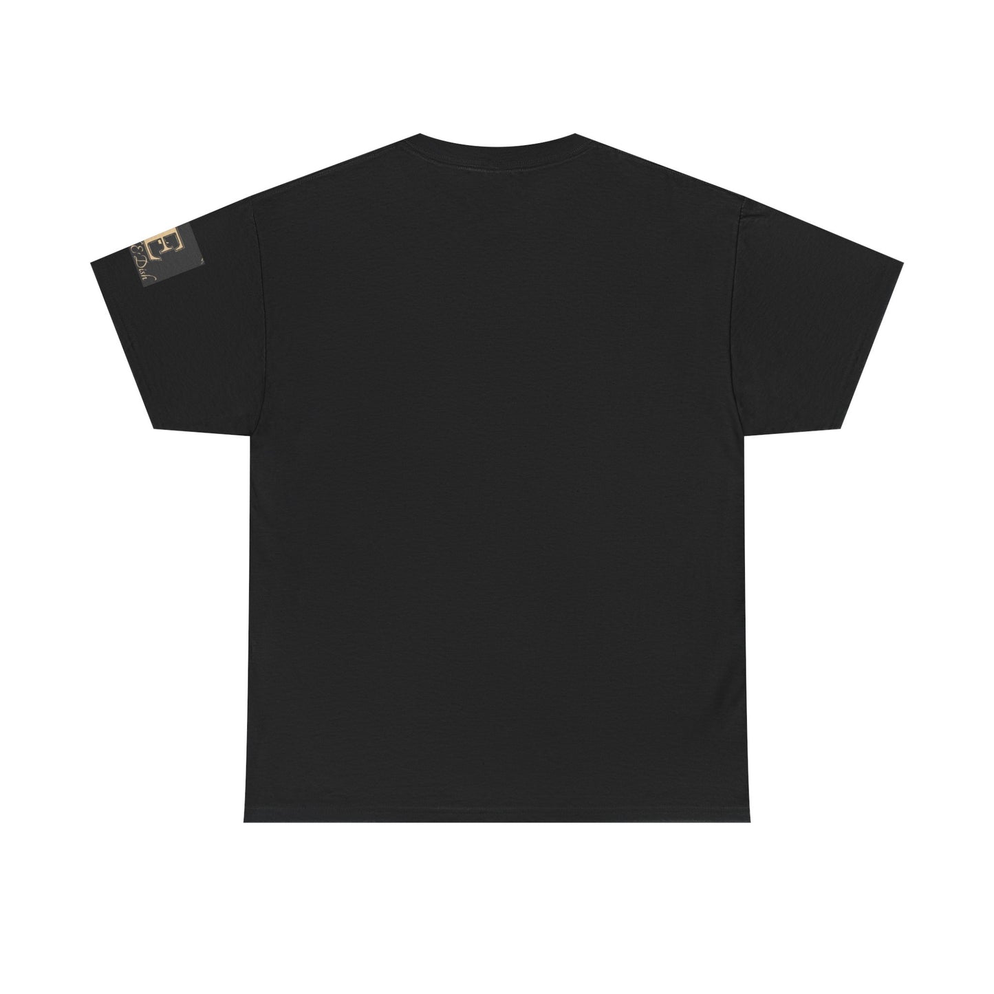 Limited E'dish apparel black and gold logo tee