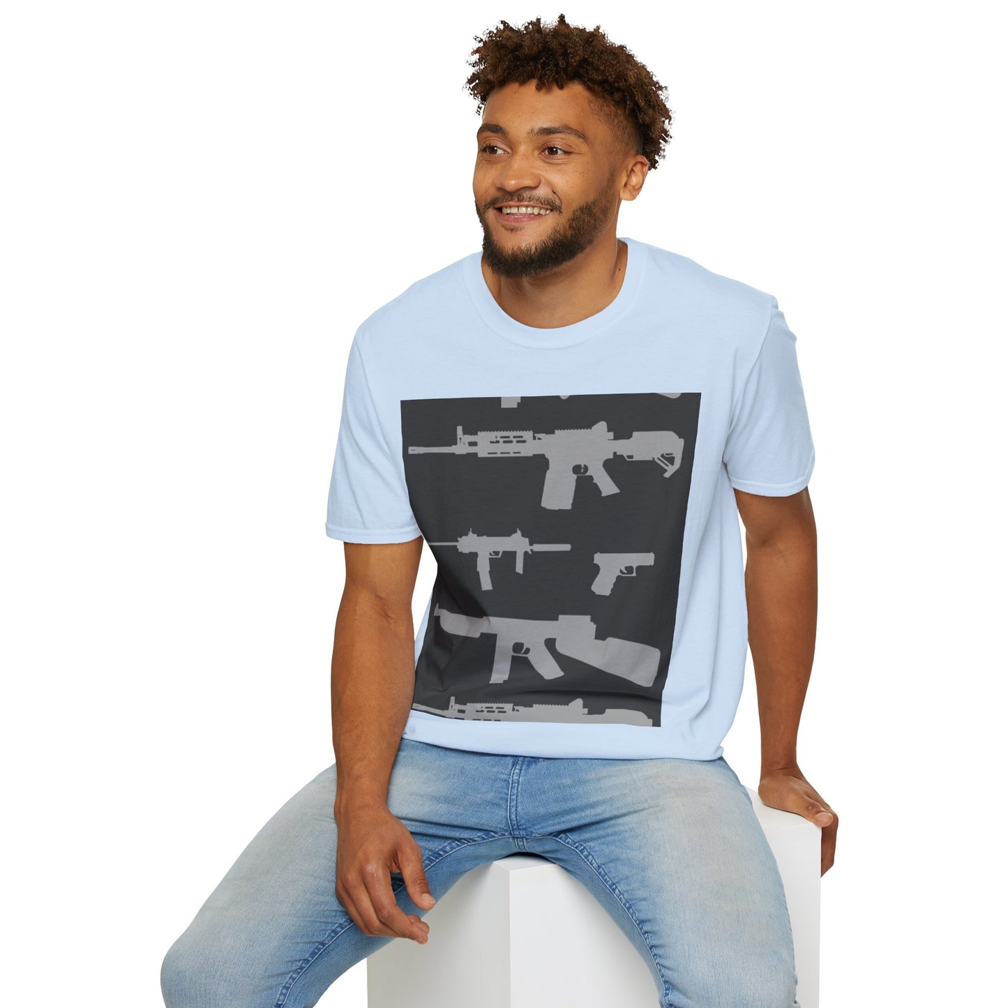 Limited E'dish gun silhouette tee