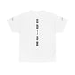 White Logo Tee - Unisex Heavy Cotton