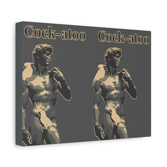 How about a cockatoo canvas