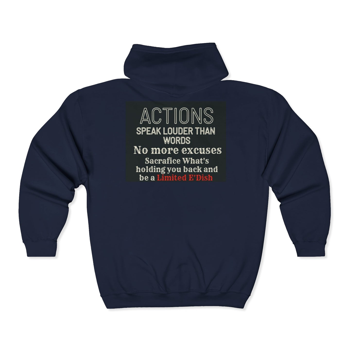Limited E'dish Heavy Blend™ Full Zip Hooded Sweatshirt
