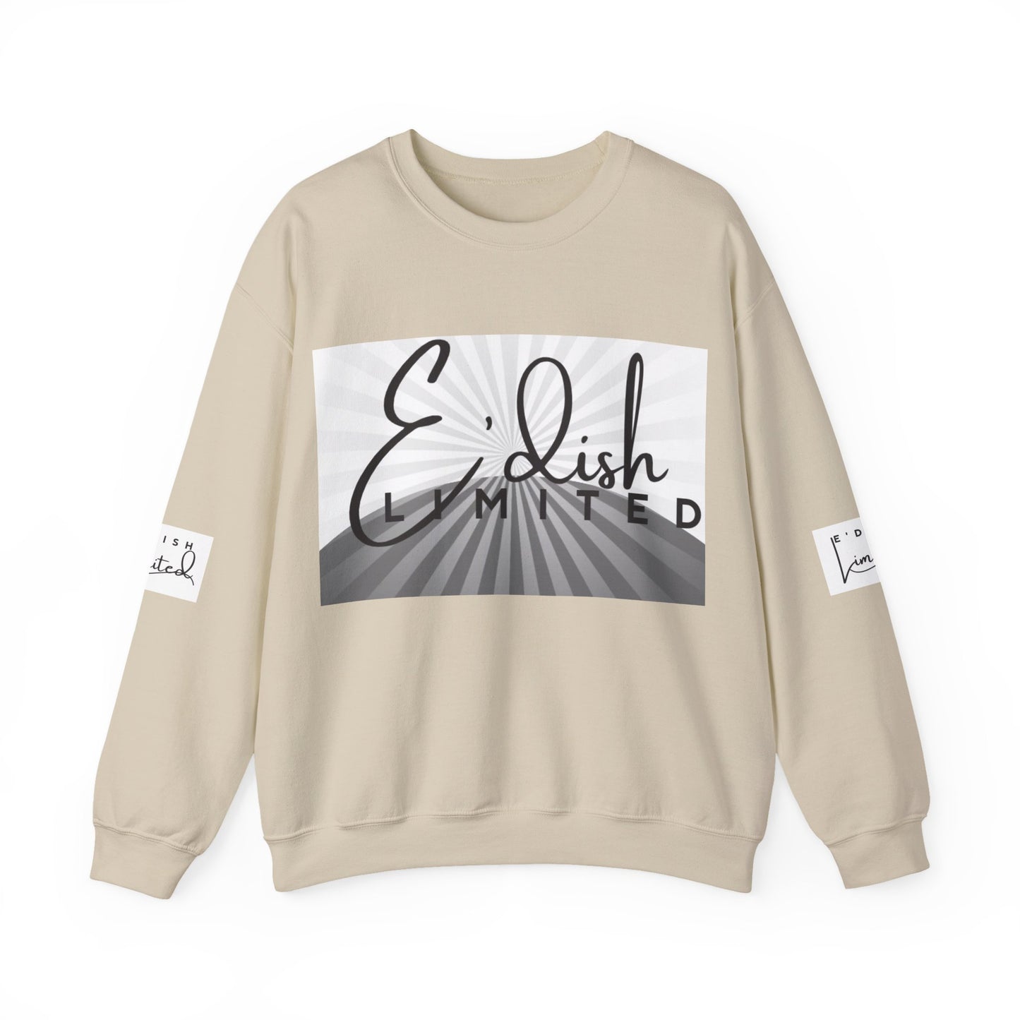 E'dish Limited Edition Sweatshirt, Cozy Streetwear, Gift for Fashion Lovers, Unisex Crewneck, Casual