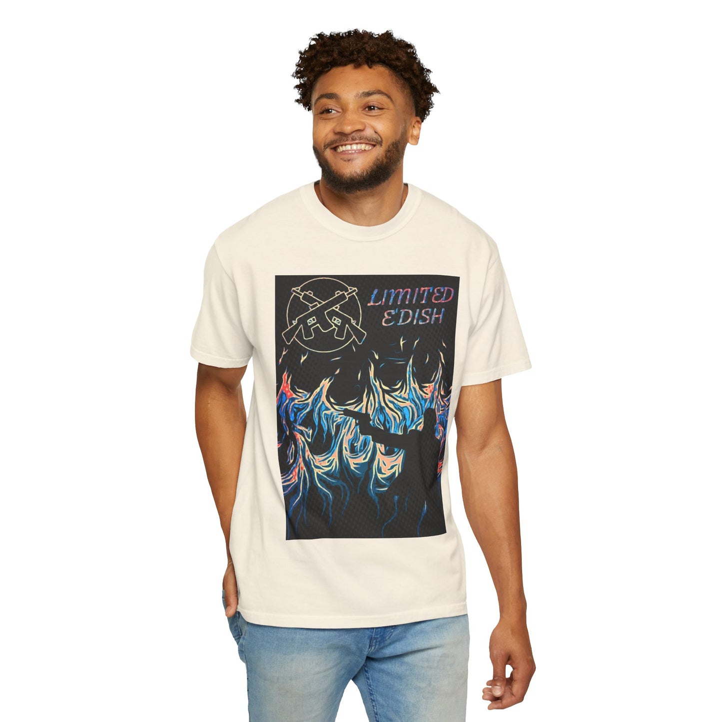 Limited E'dish silhouette gunman tee