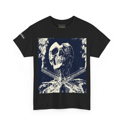 Edish Scull Tee with Guns