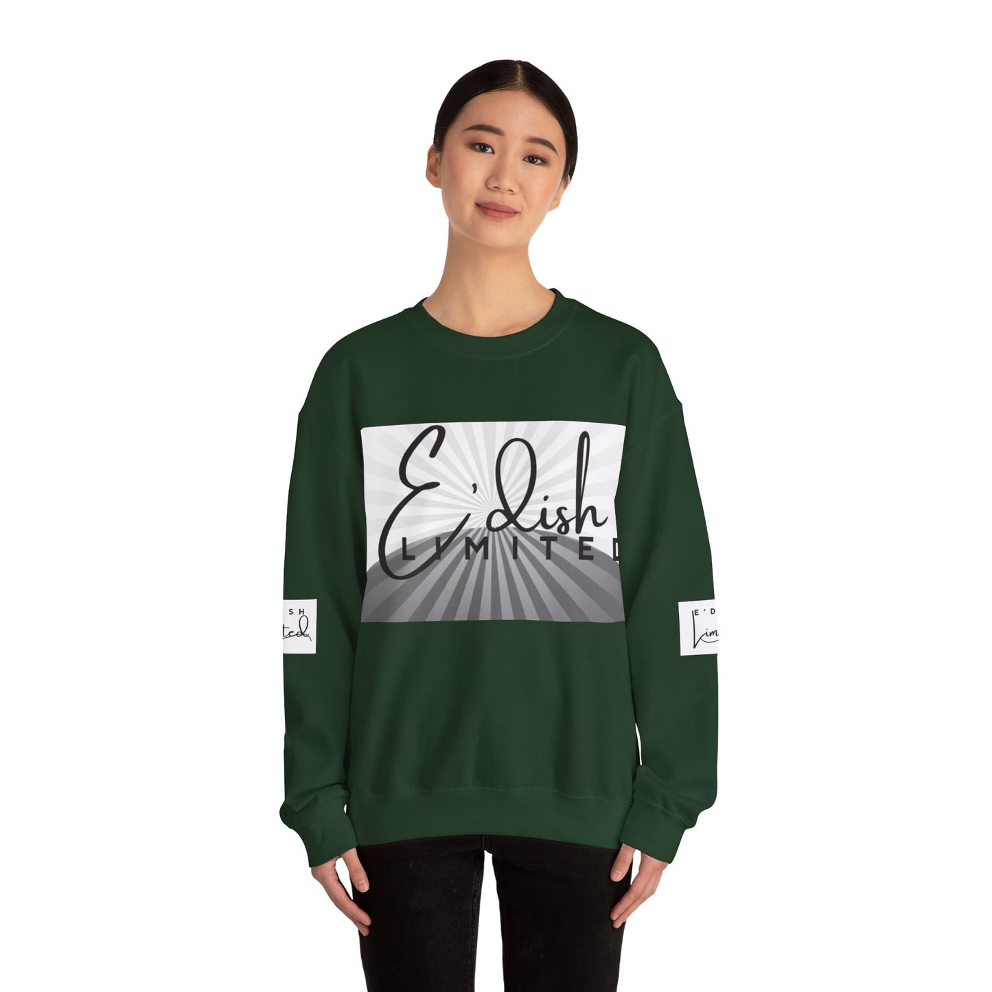 E'dish Limited Edition Sweatshirt, Cozy Streetwear, Gift for Fashion Lovers, Unisex Crewneck, Casual