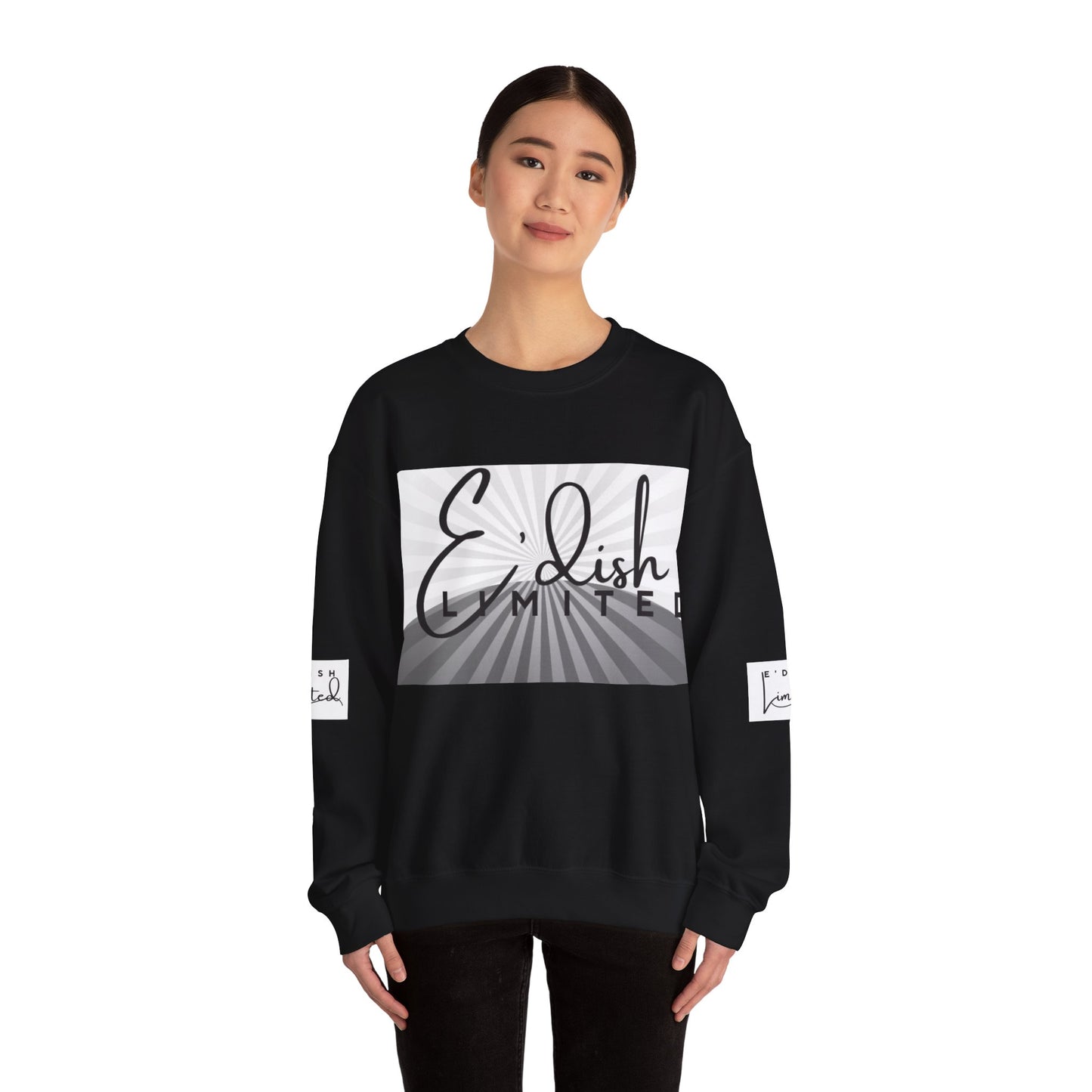 E'dish Limited Edition Sweatshirt, Cozy Streetwear, Gift for Fashion Lovers, Unisex Crewneck, Casual