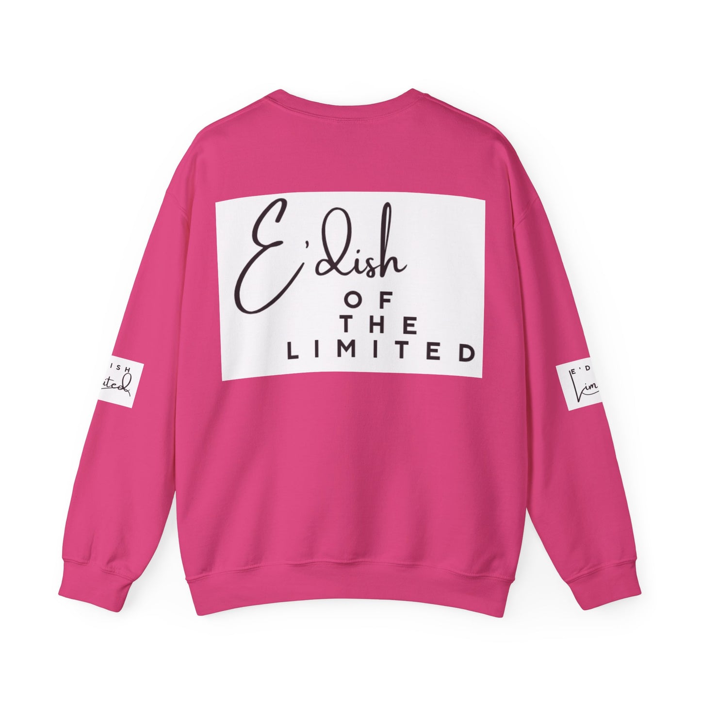 E'dish Limited Edition Sweatshirt, Cozy Streetwear, Gift for Fashion Lovers, Unisex Crewneck, Casual