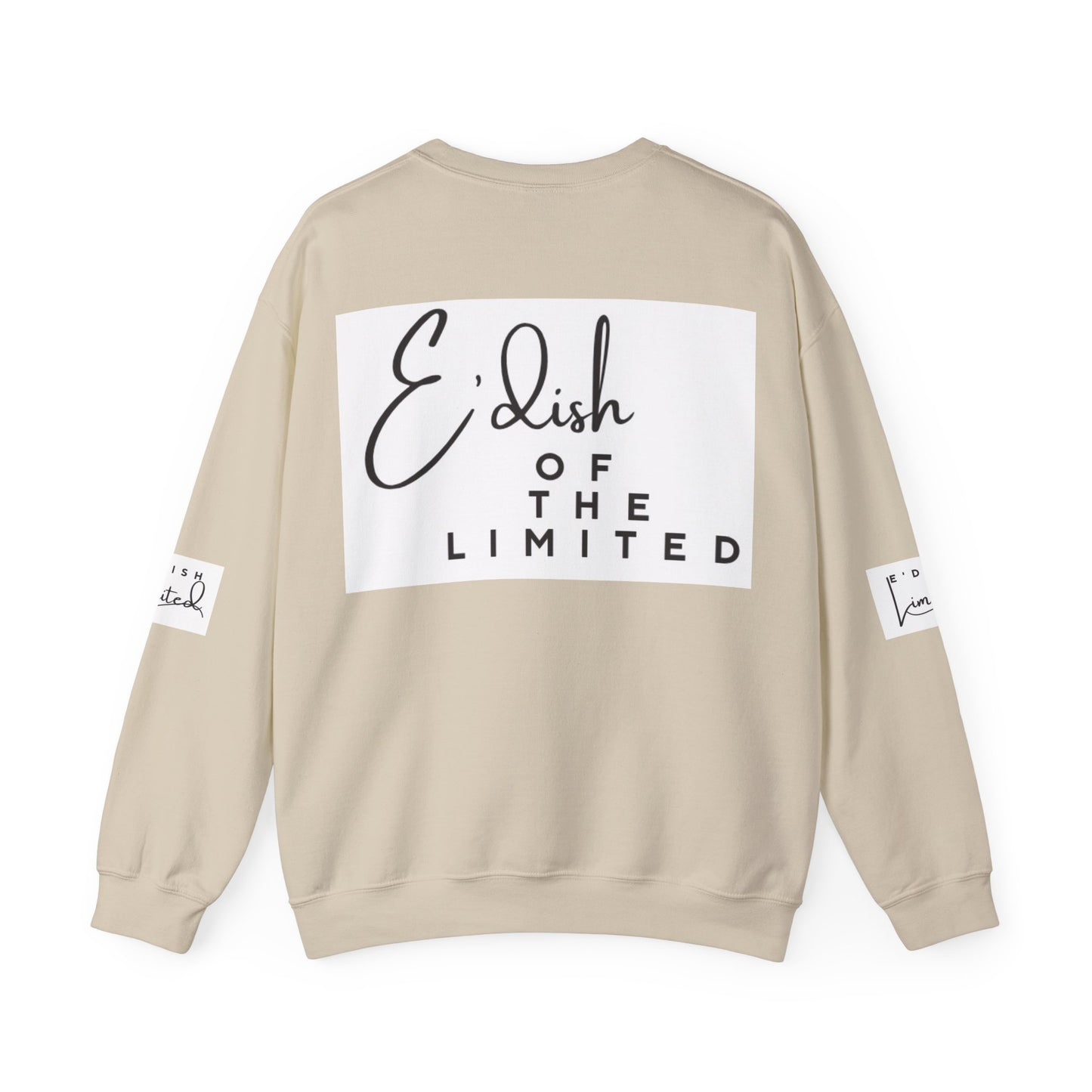 E'dish Limited Edition Sweatshirt, Cozy Streetwear, Gift for Fashion Lovers, Unisex Crewneck, Casual