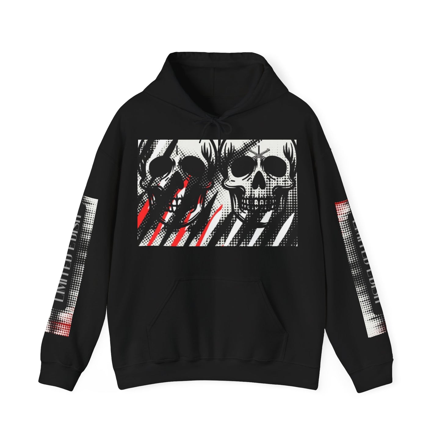 Limited E'dish skull hoodie
