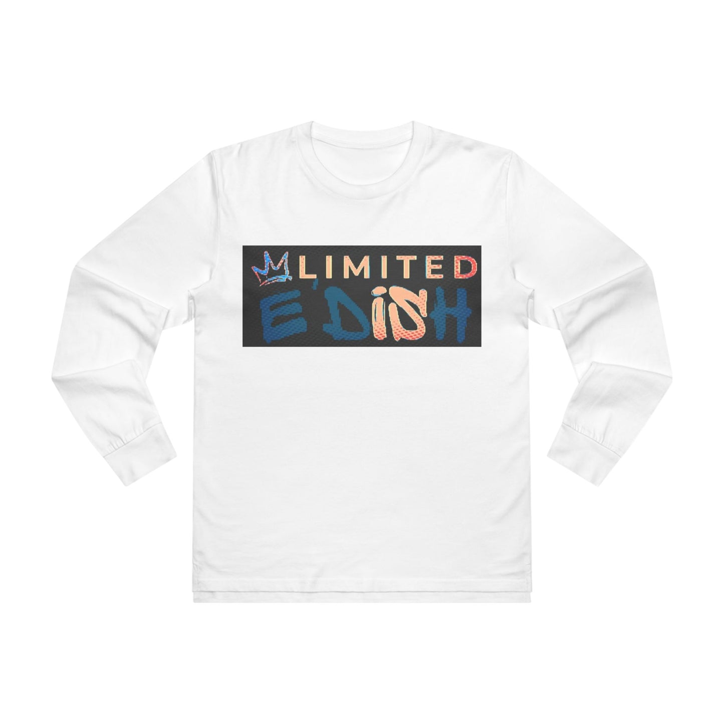 Limited E'dish spray paint desighn long sleeve t-shirt