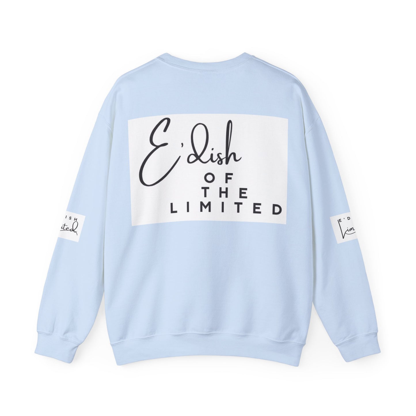 E'dish Limited Edition Sweatshirt, Cozy Streetwear, Gift for Fashion Lovers, Unisex Crewneck, Casual