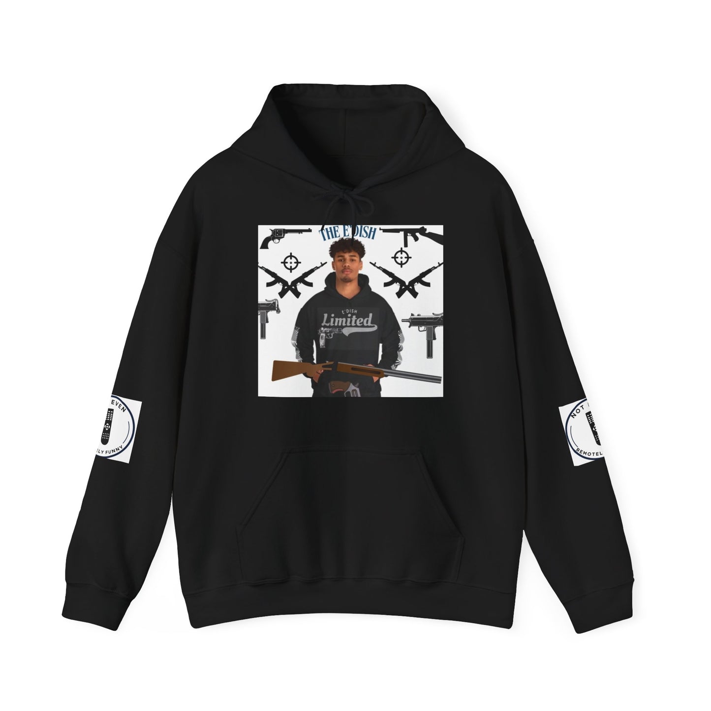 Limited E'dish gangster loves guns hoodie