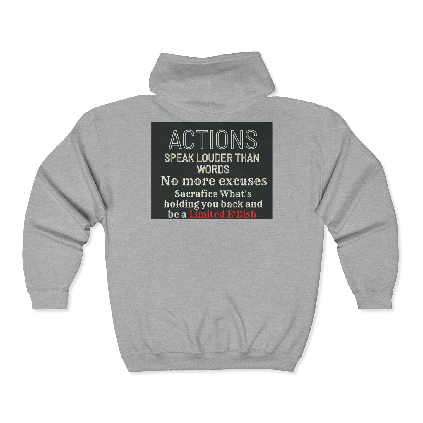 Limited E'dish Heavy Blend™ Full Zip Hooded Sweatshirt