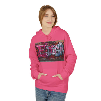 Edish Street Art Fleece Hoodie