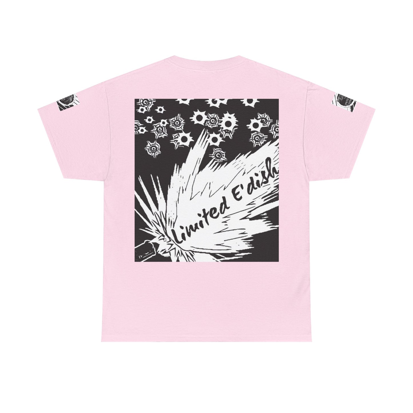 Limited Edition E'dish Gunshot & Flames Tee