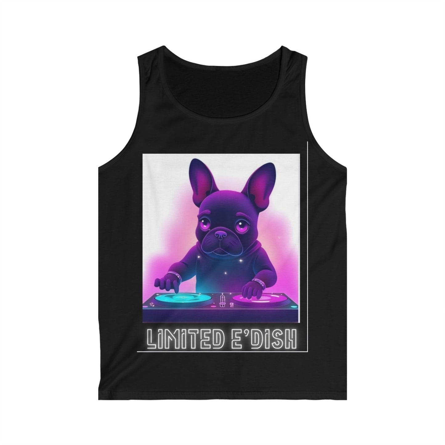 Limited E'dish Tank Top - Doggy DJ Limited E'dish Beatz Design