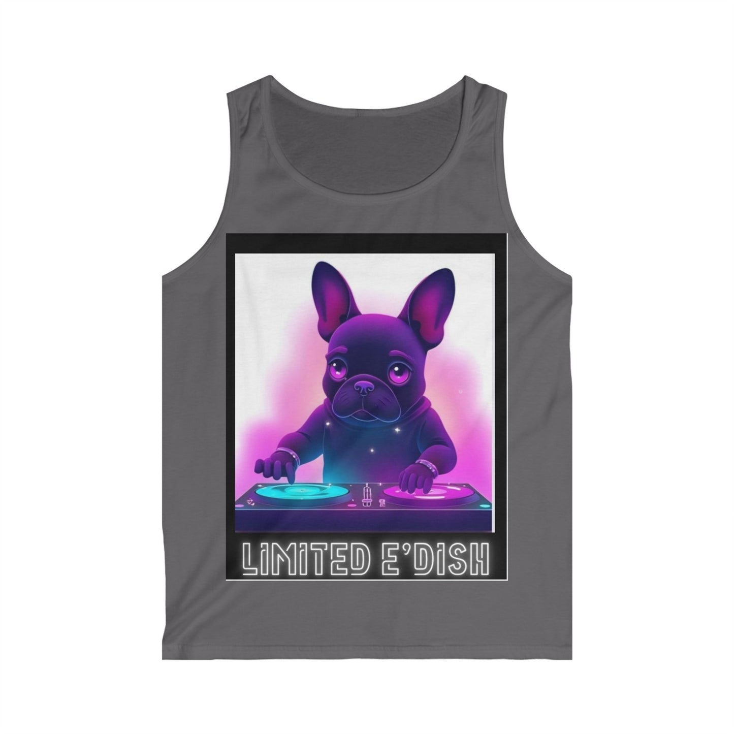 Limited E'dish Tank Top - Doggy DJ Limited E'dish Beatz Design