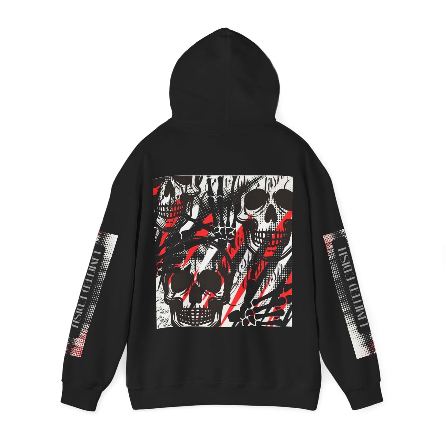 Limited E'dish skull hoodie