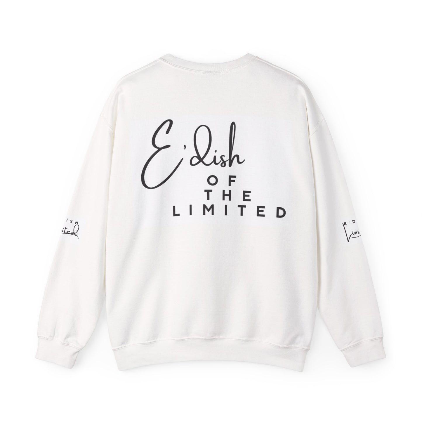E'dish Limited Edition Sweatshirt, Cozy Streetwear, Gift for Fashion Lovers, Unisex Crewneck, Casual