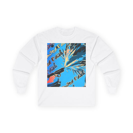 Limited E'dish gunshot flames long sleeve t-shirt