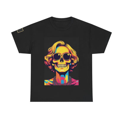 Vibrant Skull Graphic E&