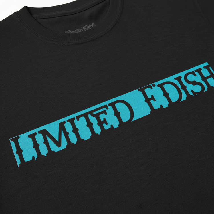 Black Blue Chest Detail