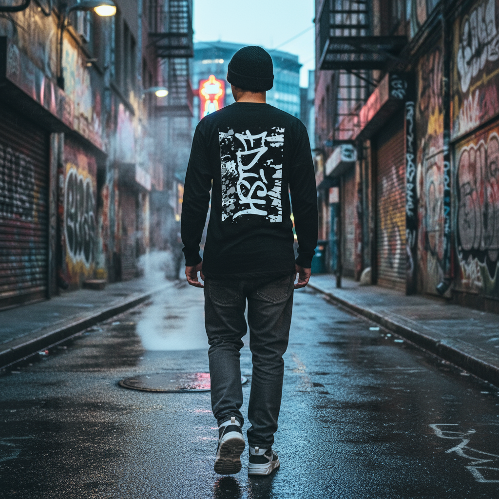 Black - Corrected city street back