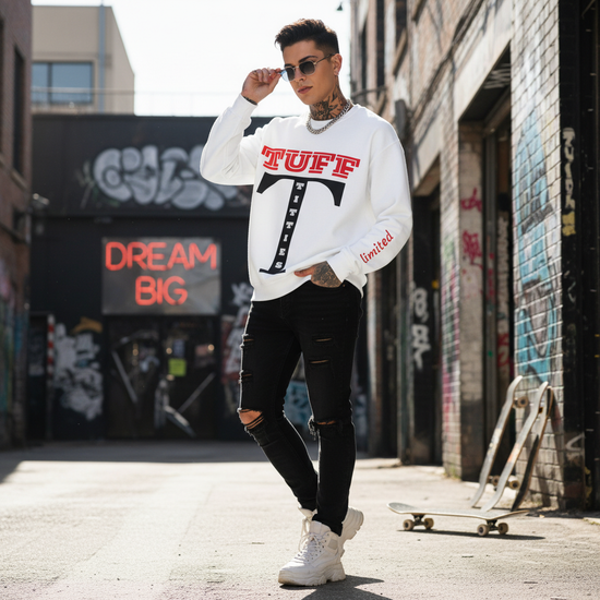 Tuff Titties Crewneck Mockup