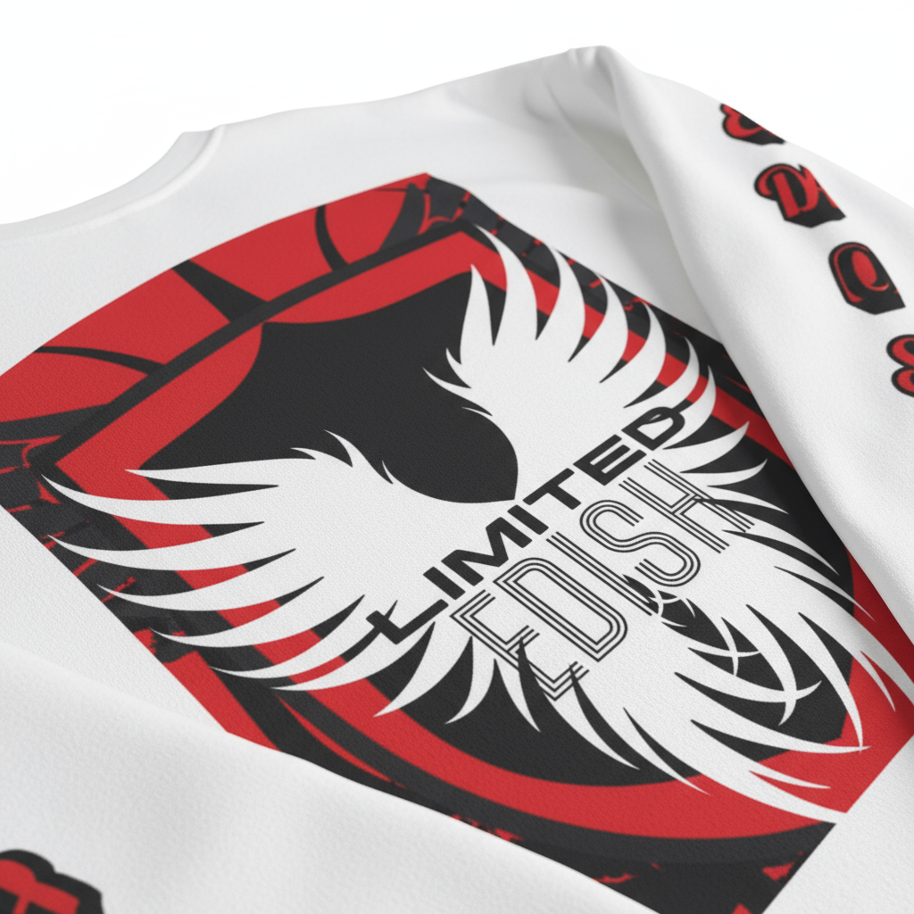 Wings Crewneck Detail